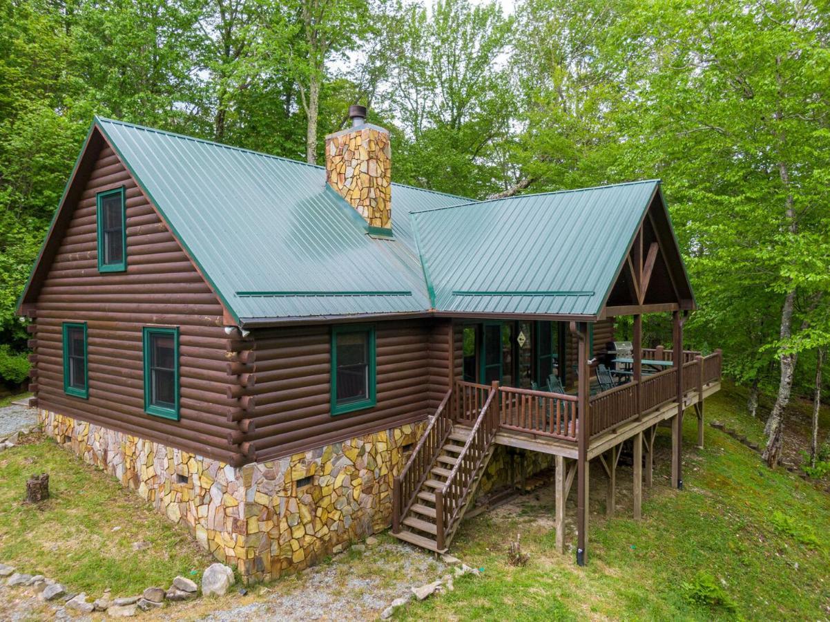 Lucky Bear Cabin Banner Elk Exterior foto